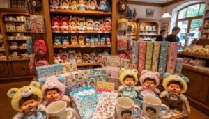 Wo gibt es Monchhichi Geschenkzubehör?